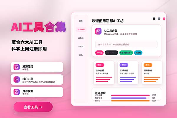 AI工具合集